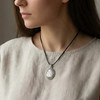 Good Spirits Sigil Pendant on a Black Cord Necklace Talisman