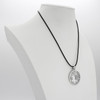 Safe Travel Talisman Pendant in 925 Sterling Silver Protection Amulet