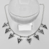 Sterling Silver Wheel of the Year Charm Necklace Pagan Jewelry