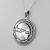 Seal of Solomon pendant - TALISMAN FOR PROTECTION |  3RD PENTACLE OF OF THE MOON |  KEY OF SOLOMON NECKLACE | King Solomon Seals