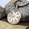Third Pentacle of Mercury Pendant - King Solomon Jewelry - Talisman for Study