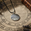 Seventh Pentacle of Mars Pendant Necklace in 925 Sterling Silver