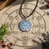 Third Pentacle of Mercury Talisman Necklace Crafted in Fine Sterling Silver