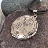 Fourth Pentacle of Jupiter Talisman - Seal of Solomon Wealth Amulet - King Solomon Sigil Pendant Necklace
