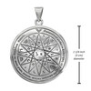 Key of Solomon Knowledge Pendant Fourth Pentacle of Mercury Jewelry