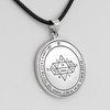 Fifth Pentacle of Jupiter Talisman Necklace Crafted in Fine Sterling Silver
