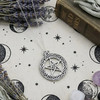 .925 Sterling Silver Pentacle Necklace Celtic Knot Protection Art
