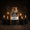 black salt witchcraft, ritual black salt, witchcraft supplies, witch shop, black salt uses, black salt protection, banishing salt, witchcraft herbs, wiccan supplies, pagan supplies