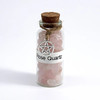 Rose quartz crystals | spell ingredients  | ritual gemstones | wiccan supplies | pagan supplies | witch shop | witchcraft supplies image