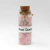 Rose quartz crystals | spell ingredients  | ritual gemstones | wiccan supplies | pagan supplies | witch shop | witchcraft supplies image