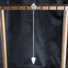 Rose Quartz Pentacle Pendulum - Divination Altar Tools & Witchcraft Supplies