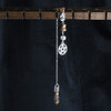 Handcrafted Tigers Eye Pentacle Pendulum - Divination Tools & Spiritual Supplies