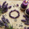 Amethyst Witchy Crystal Bracelet Wiccan Jewelry Ritual tools witch gifts supplies