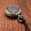 Black Obsidian Scrying Locket | Protection Talisman