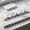 Divination  - 6 Tealights - Intuitive Arts Candles - Amethyst - Lavender - Mugwort