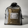 wormwood black organza sachet witchcraft essentials apothecary