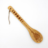 Handcrafted kitchen witch wooden spoon 12 inch ritual tool for hearth witchcraft and witchy kitchen display