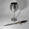 Chalice & Blade Ritual Gift Set : Athame - Ritual Cup - Altar Cloth