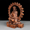 Lugh Figurine | Celtic Pagan God Statue - Redwood