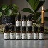 10-Piece Ritual Oil Set | Conjure Oils for Spellcraft & Candle Magick