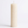 hand rolled beeswax spell candle
