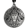 Brigid Necklace Celtic Goddess Pendant