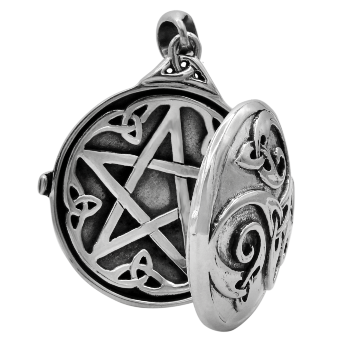 Unque and stylzed Celtc Knot and Pentacle rngs by Paul Borda of Unque and stylzed Celtc Knot and Pentacle rngs by Paul Borda of