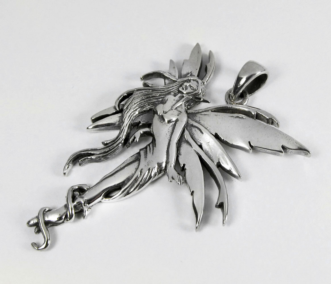 レディースPS: Mauve Dream Fairy Silver Pendant - pearson ...
