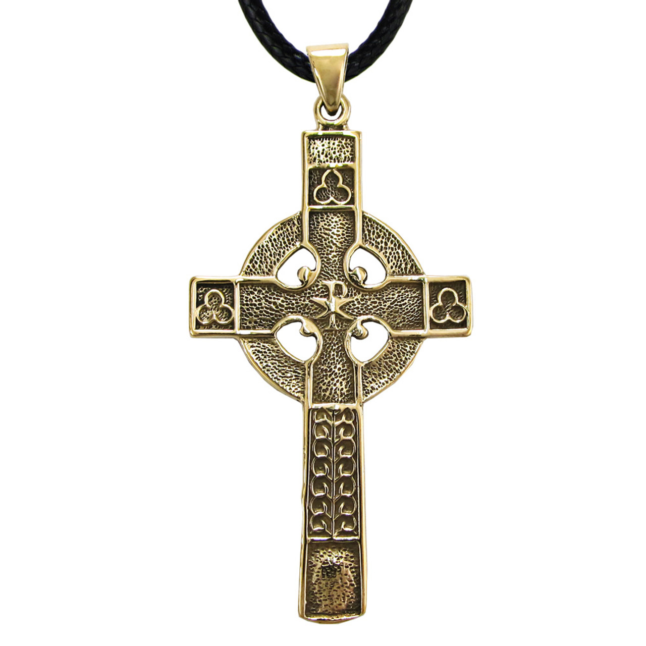 Bronze Celtic Cross Pendant