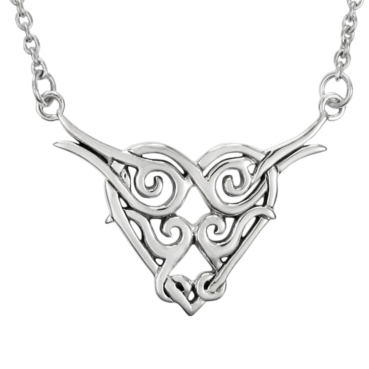 The Entwined Hearts Pendant – SAIVI JEWELS - THE ONLINE JEWEL STORE