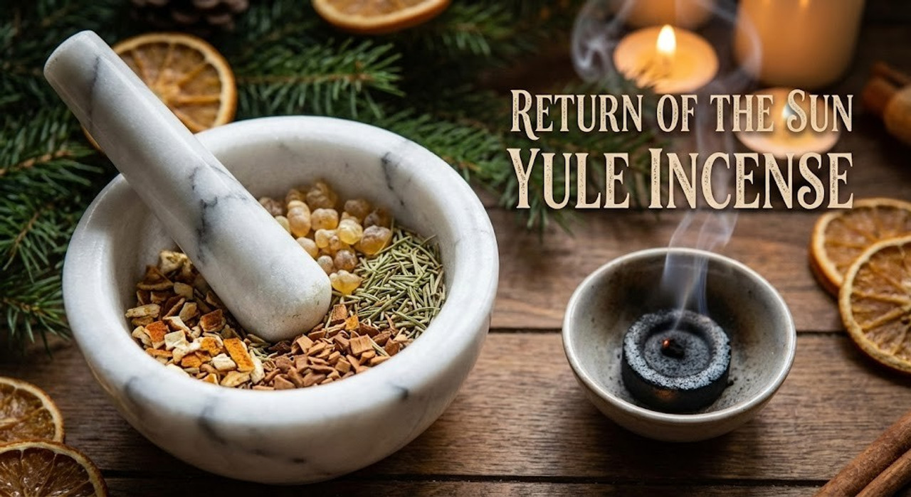 A Yule Incense Blend For Your Winter Solstice Ritual