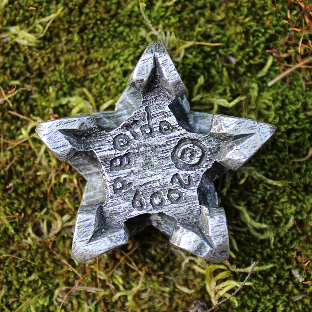 Spell Candle Holder | Witches Pentagram | Witch craft Supplies | Witch Shop