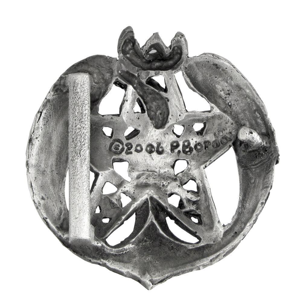 Mystic Raven Pentacle Belt Buckle