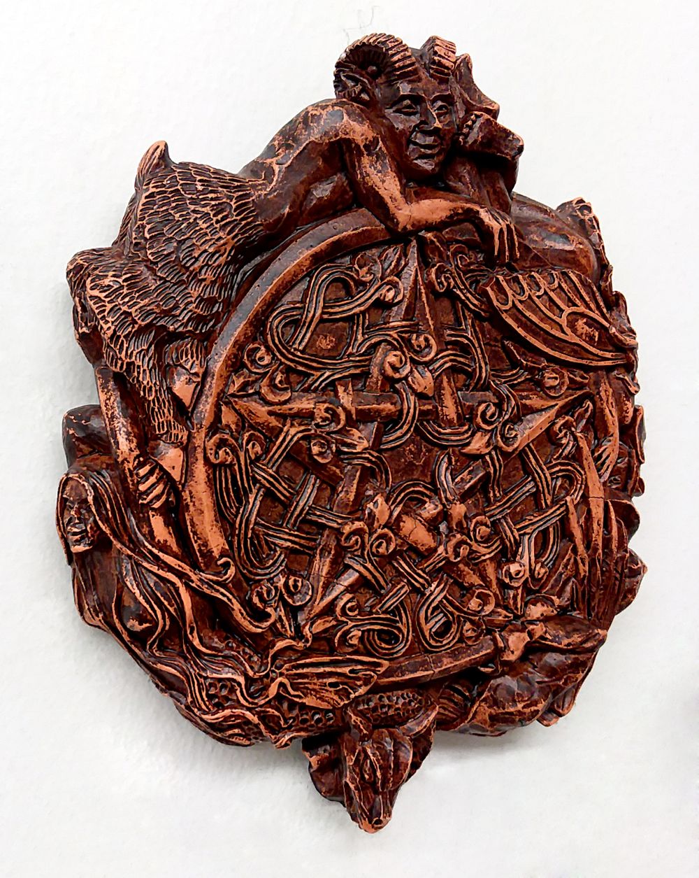 Small Faerie Pentacle Plaque