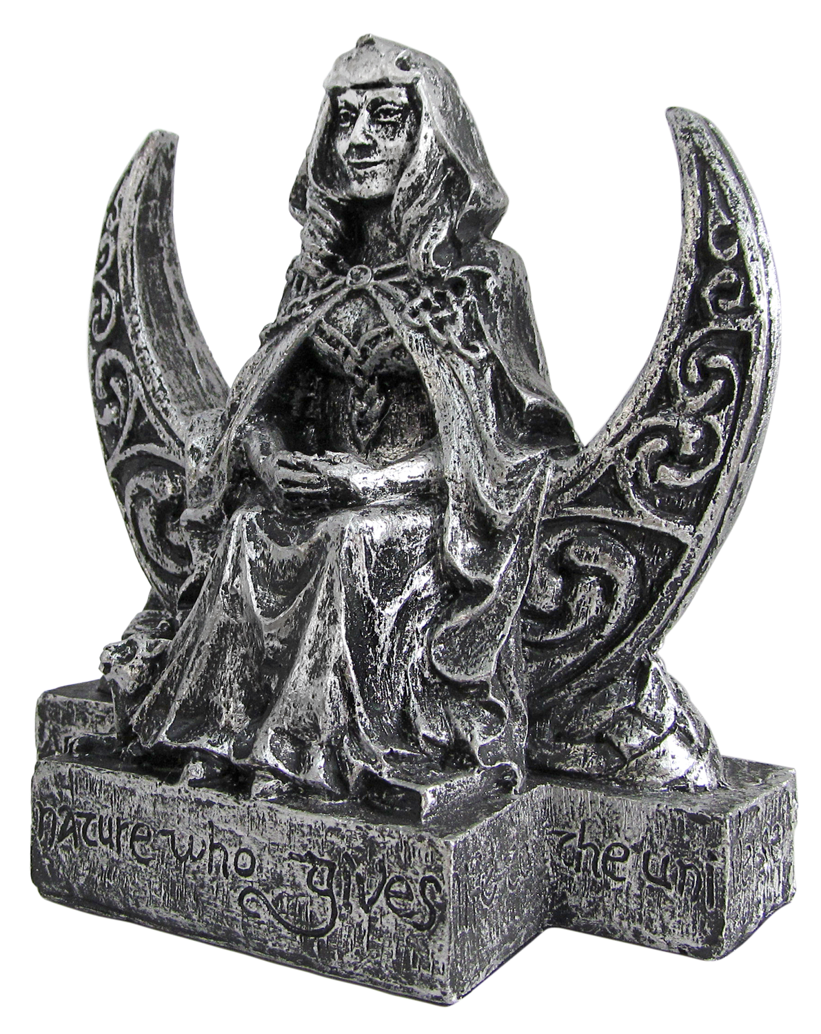 Pagan Moon Goddess Wiccan Statue Witchcraft Altar Tool Offering Bowl Witch Supplies Rituals Decor