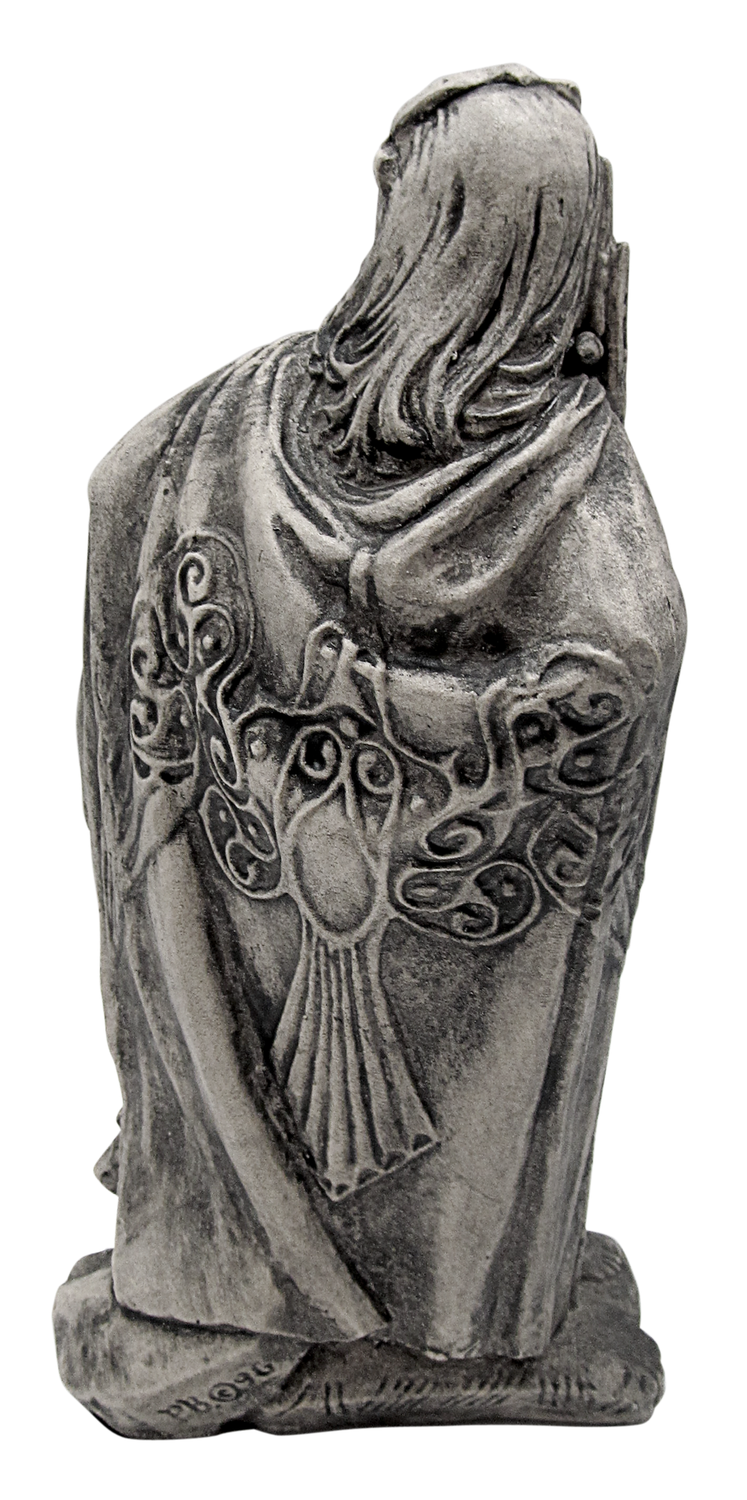 Morrigan Statue - Celtic Pagan | Samhain Decoration | Wiccan Decor | Witch home gifts