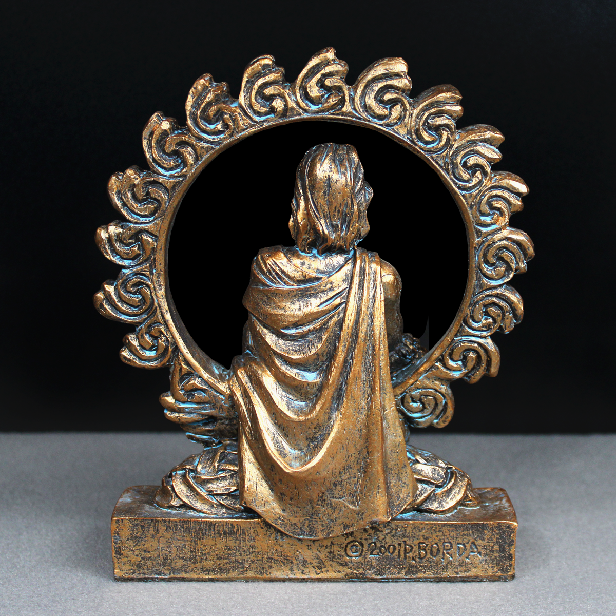 Lugh Figurine | Celtic Pagan God Statue - Bronze