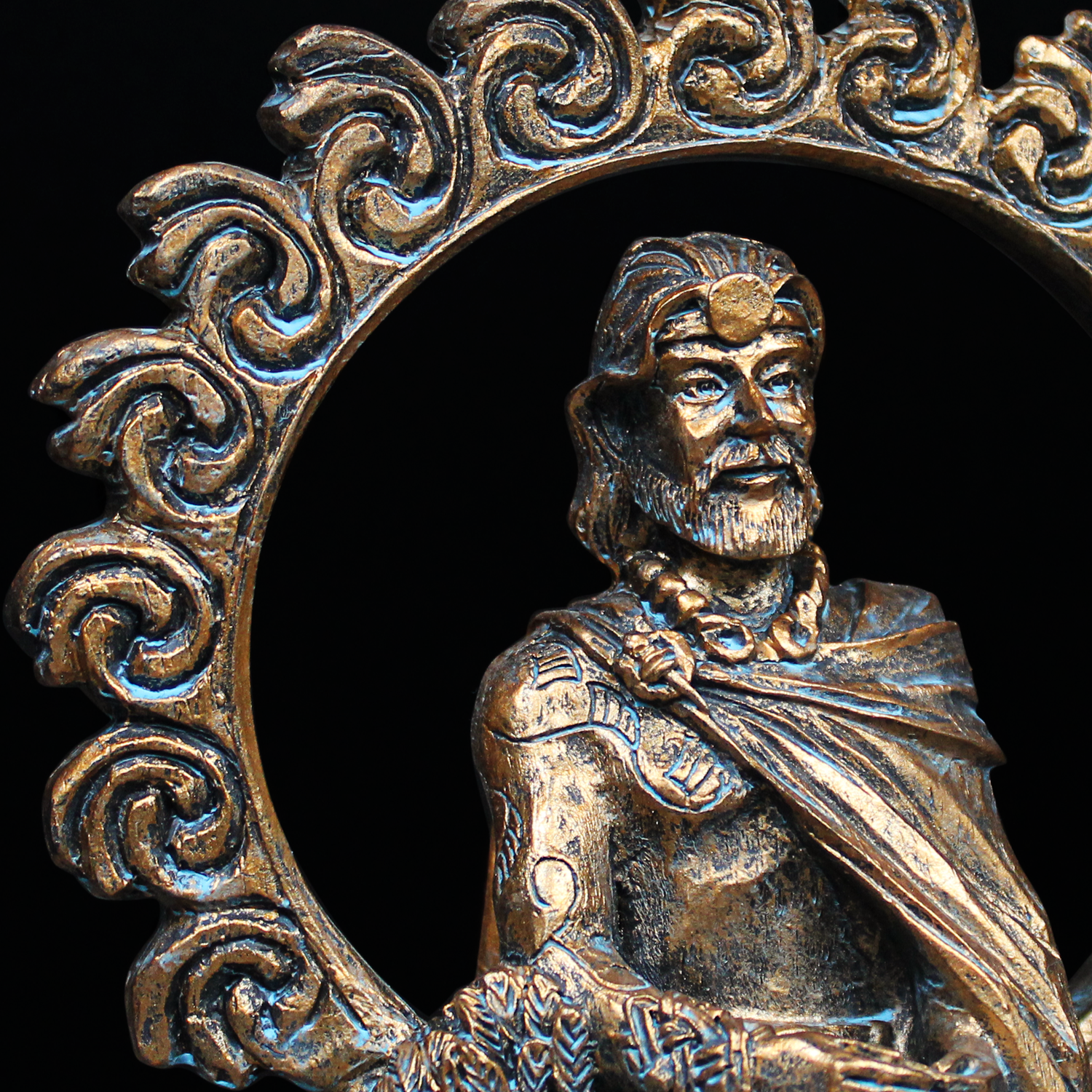 Lugh Figurine | Celtic Pagan God Statue - Bronze
