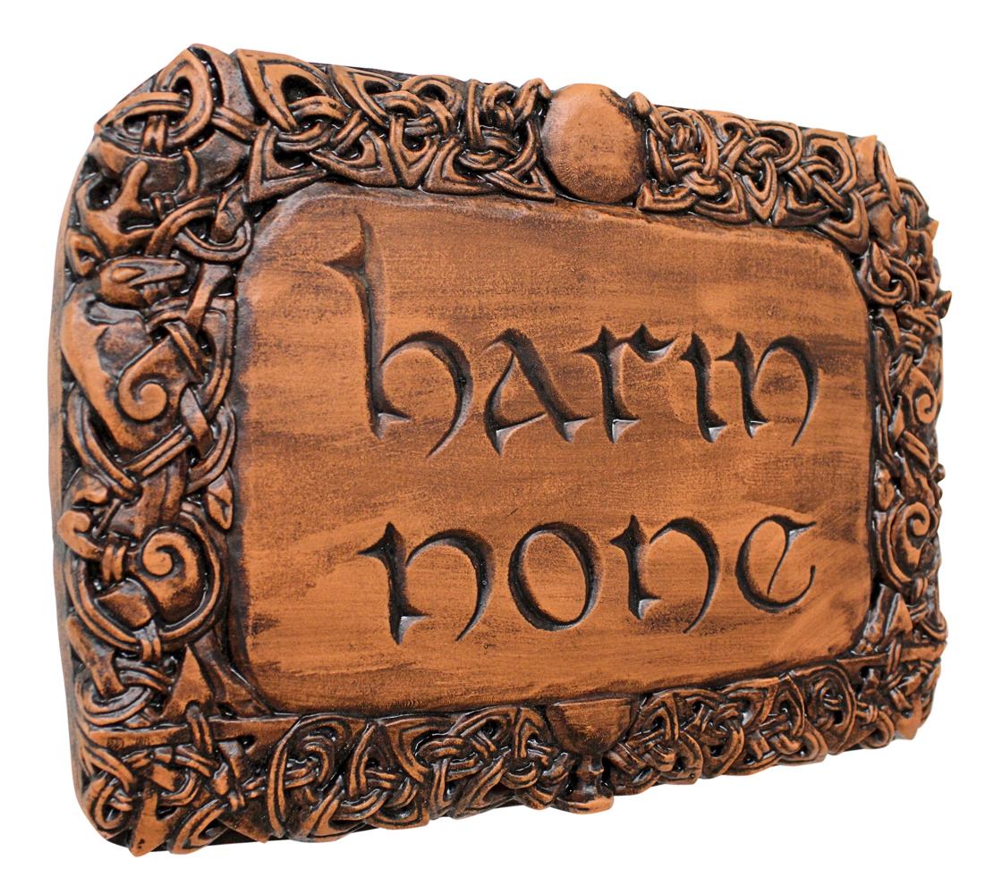 Harm None Plaque | Samhain Decoration & Witch Wall Decor | Wiccan gifts