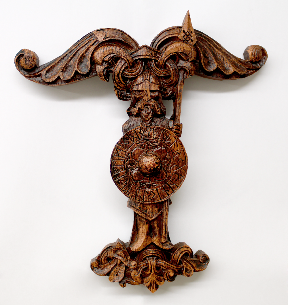 Irminsul Plaque - Wiccan Gifts - Witch Wall Decor