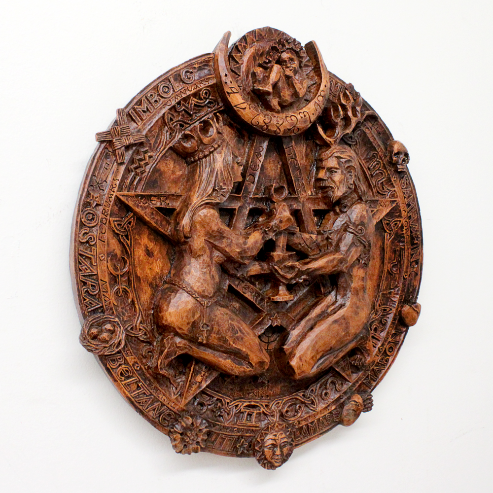 Great Rite Plaque | Pagan & Wiccan Decor | Witchy Gifts
