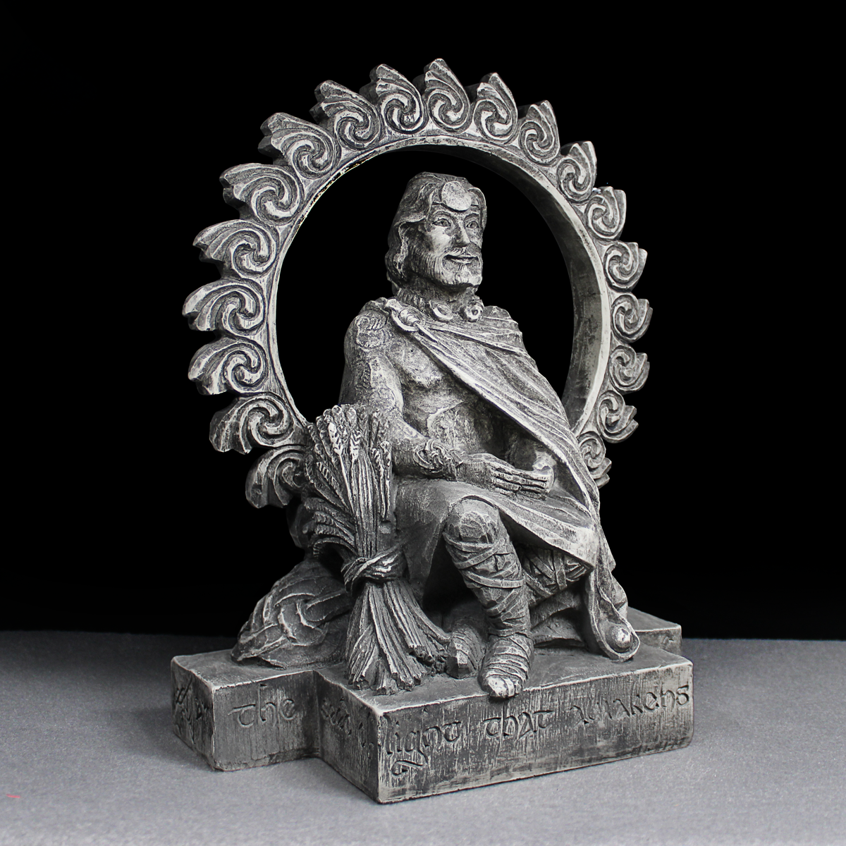 Lugh Altar Statue Offering Bowl Wiccan Druid Pagan Spiritual Supplies, Gifts and Ritual Tools, right