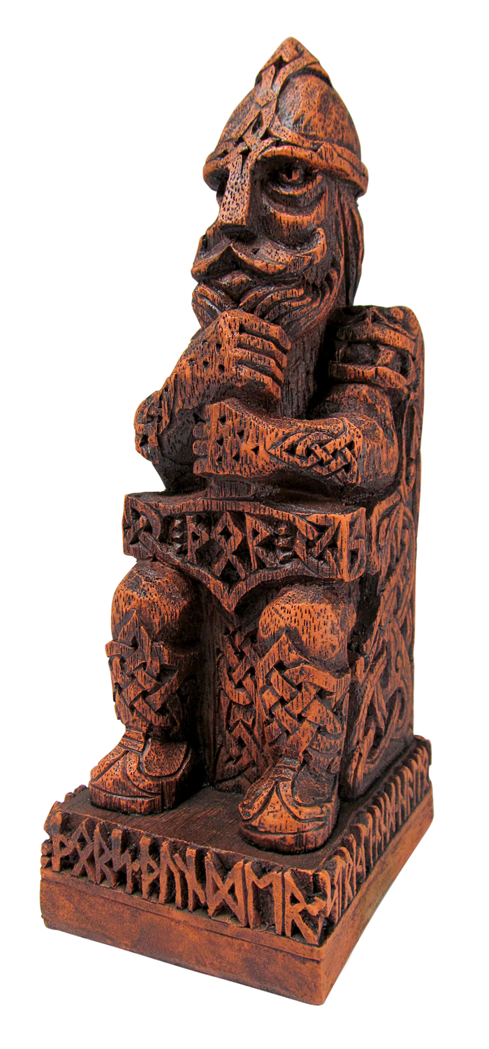 Viking Norse God Statue, Yule Gift Idea.