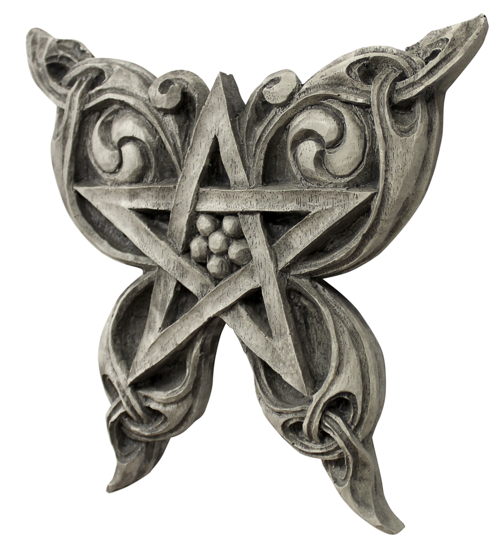 Butterfly Pentacle Plaque