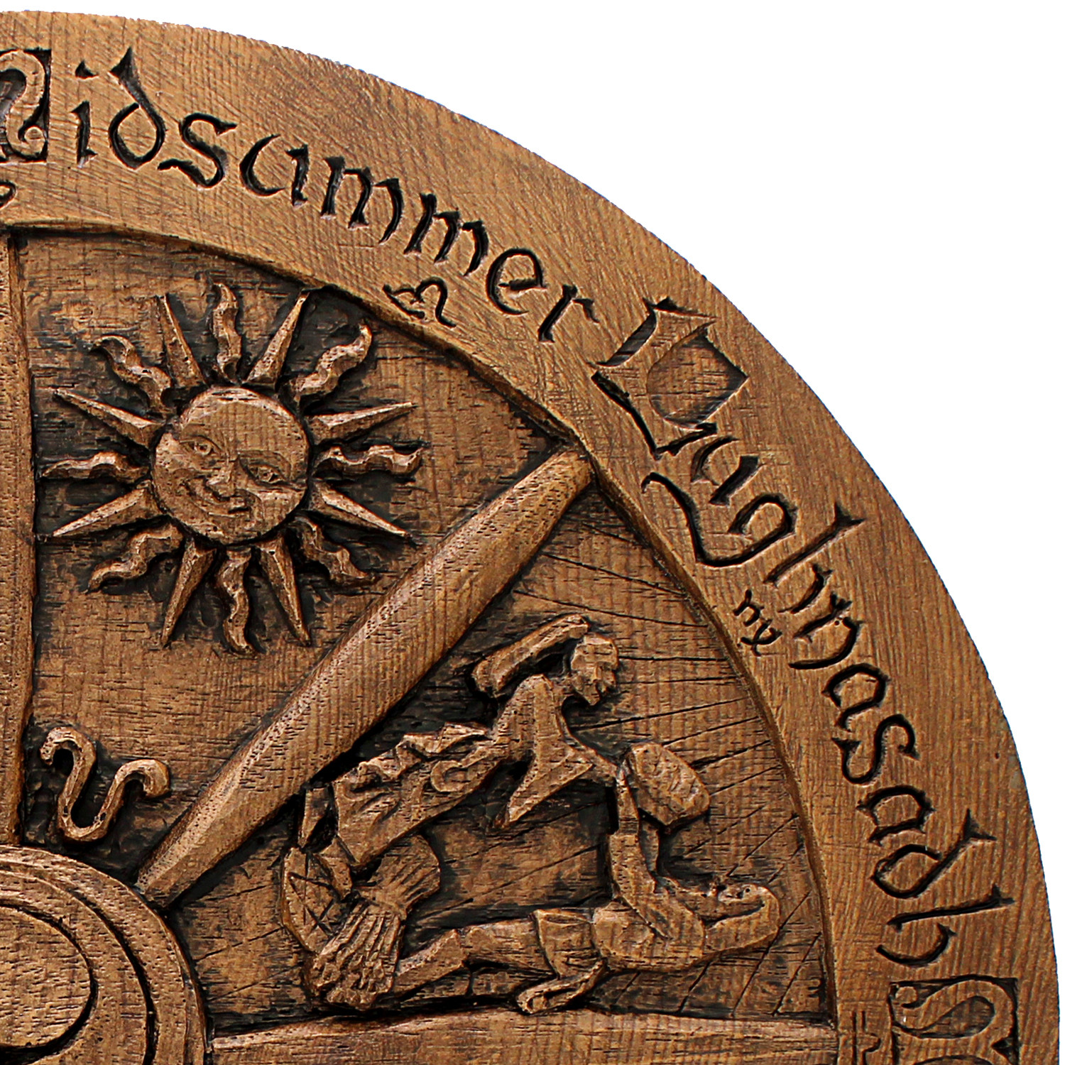 Wheel of the Year Plaque | Traditional Yule Decoration | For Pagans and Witches | Wiccan Yule Altar Supplies & Tools | Witch Shop