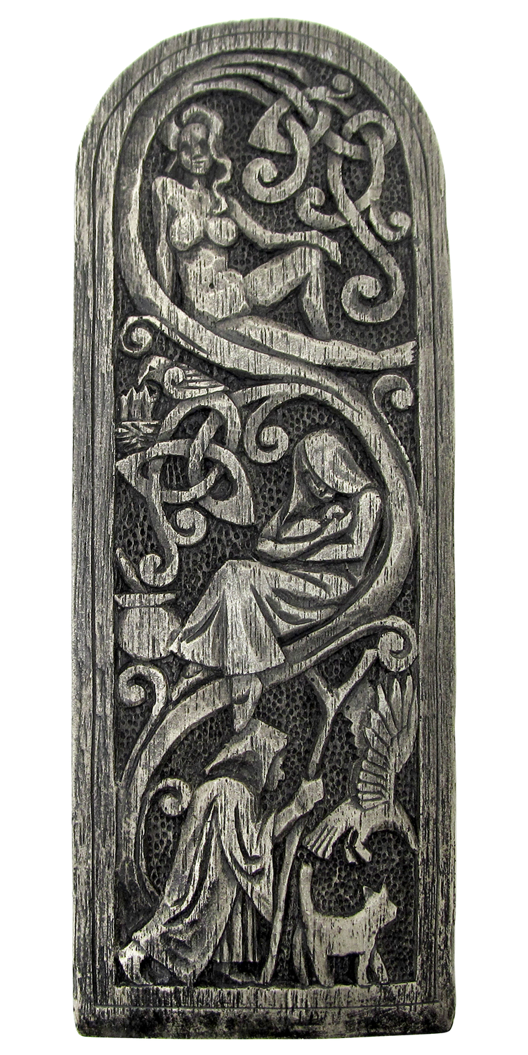Maiden, Mother, Crone Plaque Goddess Wall hang | Samhain Decoration | Witch and Wiccan Samhain Gifts | Witch Wall Decor