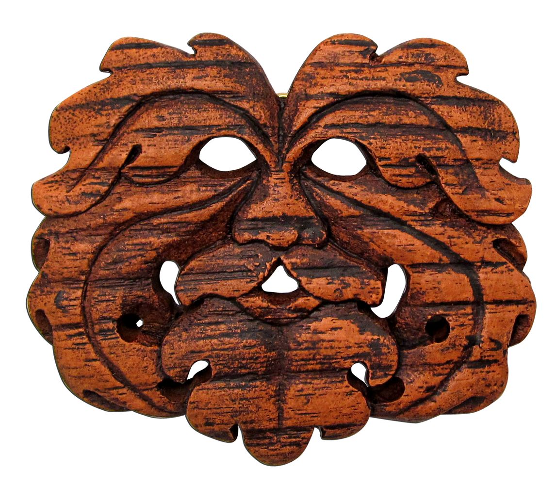 Oak King Greenman Green Man Wall Plaque