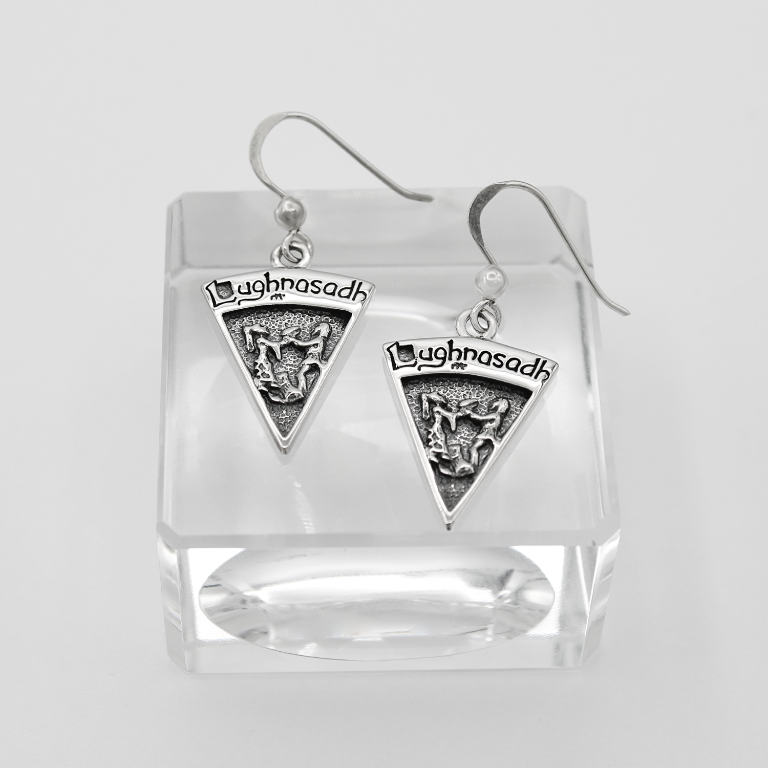 Sterling Silver Lughnasadh Sabbat Dangle Earrings