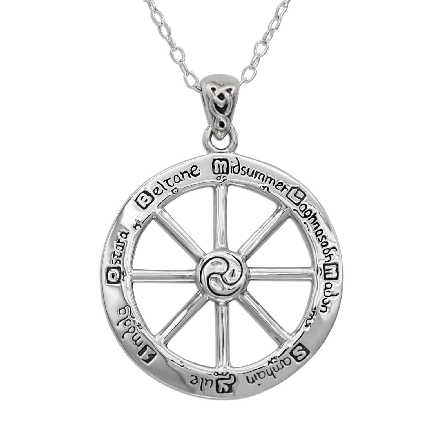 Wheel of the Year Pendant | Witch Gifts | Pagan & Wiccan Jewelry Wheel of the Year Pendant | Witch Gifts | Pagan & Wiccan Jewelry