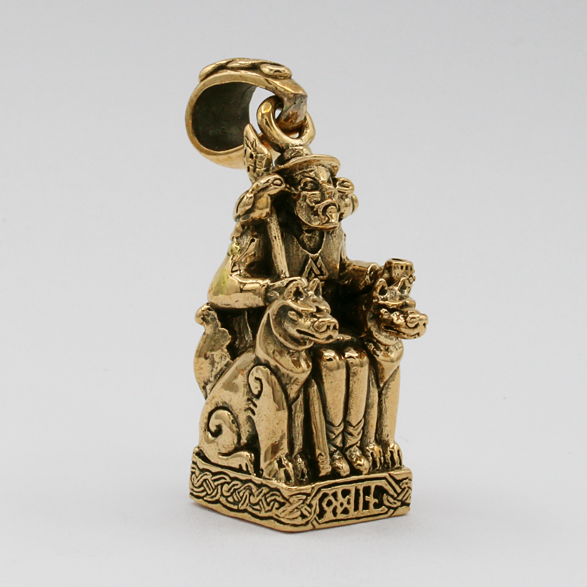 Bronze Odin the All Father Pendant